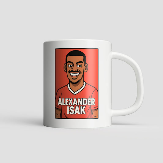 Alexander Isak Mug - White