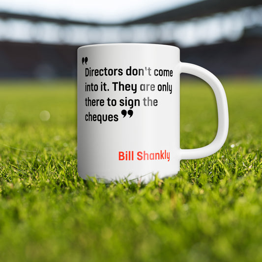 Liverpool Mugs - Directors Are Only Here To Sign The Cheques YNWA LFC LVP00004